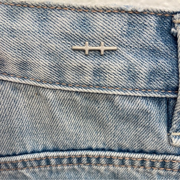 HABITUAL Midi Denim Blue Skirt - Picture 6 of 13